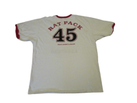 Image 5 of Ringspun Allstars Vintage Rare Rat Pack T-Shirt White & Red Size XXL Mens