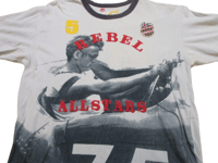 Image 2 of Ringspun Allstars James Dean Rebel T-Shirt Vintage T-Shirt Grey & Black Size L
