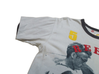 Image 3 of Ringspun Allstars James Dean Rebel T-Shirt Vintage T-Shirt Grey & Black Size L