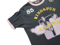 Image 3 of Ringspun Allstars Miami Vice Vintage T-Shirt Black & Pink Size Medium Mens