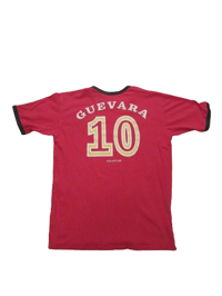 Image 5 of Ringspun Habana Allstars Che Guevara T-Shirt Red and Black Size Large Mens