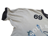 Image 3 of Ringspun Allstars James Brown T-Shirt Vintage T-Shirt Grey & Black Size L