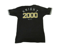 Image 5 of Ringspun Allstars Kinght Rider 2000 Vintage T-Shirt Black & Grey Size Medium