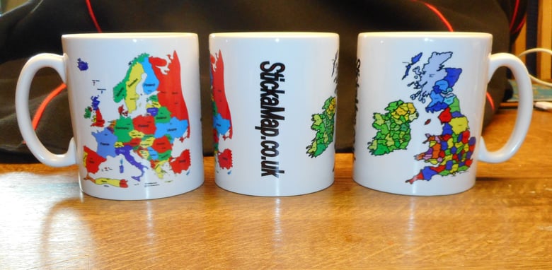 Image of stickamap mug