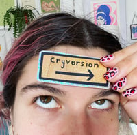 Image 3 of Cryversion Glitter Sticker 