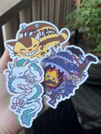 Image 1 of Ghibli Jumbo Stickers