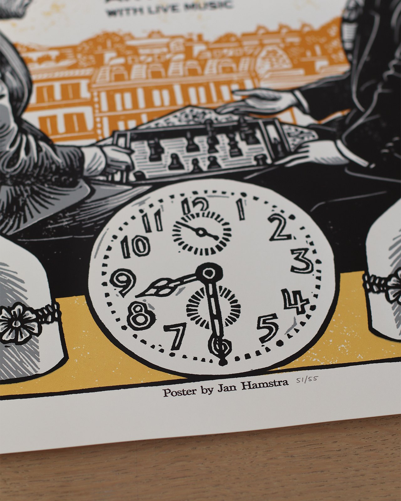 Dada Artfilms | 50x70 cm Screen print | Jan Hamstra