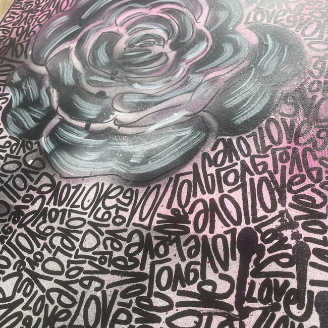 Flower #2 πΈ 16β x 20β Canvas Original