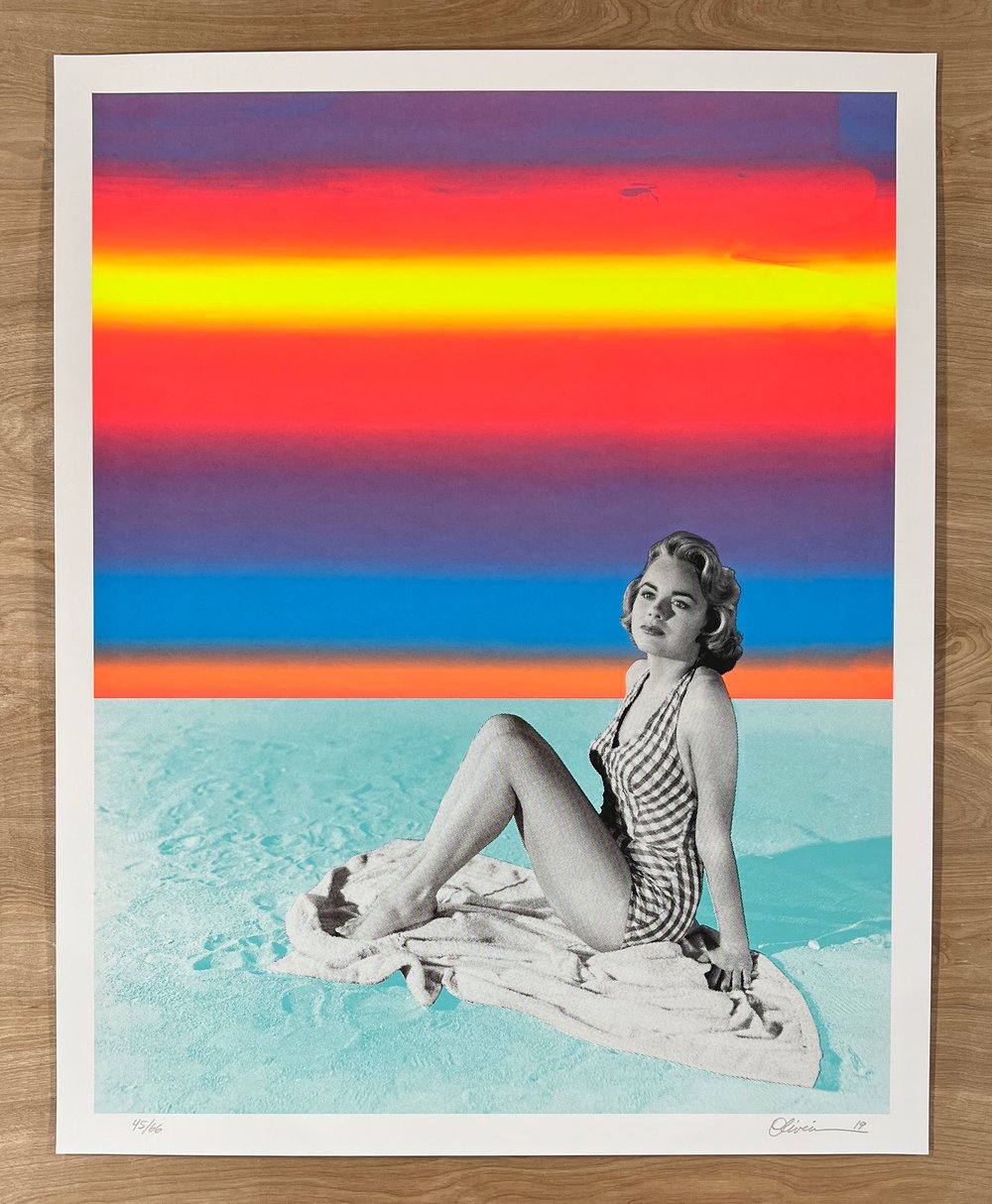 "Sunset" - Limited Edition Print #45/66