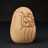 Image 3 of DARUMA WOOD CARVING DOLL