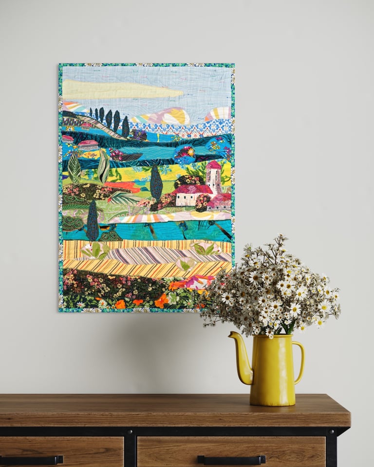 "Colours of summer", 58 x 41 cm