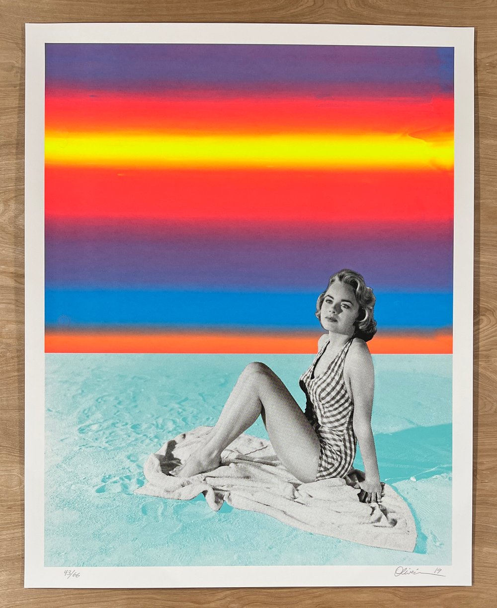 "Sunset" - Limited Edition Print #43/66