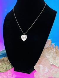 Image 2 of "Supernova" Custom Heart Pendant