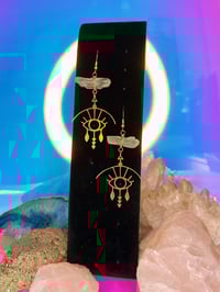 "Return to Sender" Earrings (Gold plated edition)