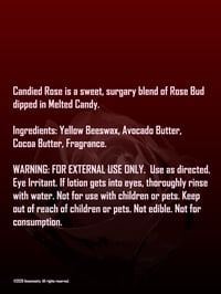 Image 2 of Candied Rose - Lotion Bar