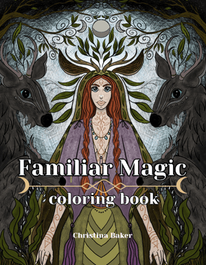 Familiar Magic Coloring Book PREORDER