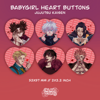 Image 1 of Jujutsu Kaisen babygirl buttons