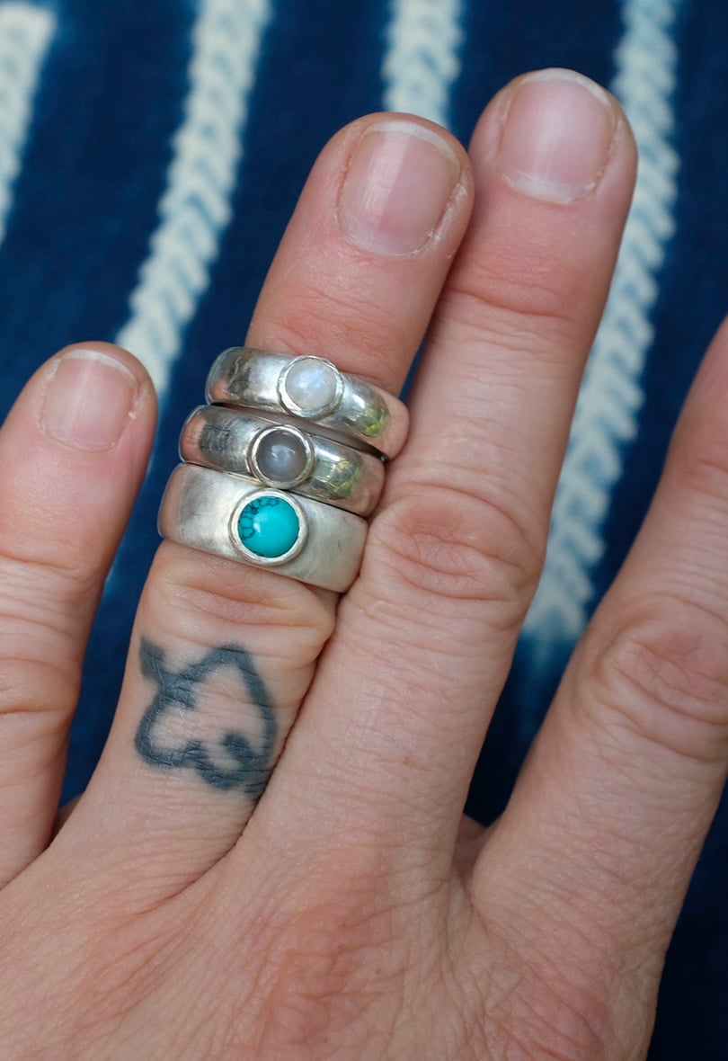 Image of Stacker Rings - Sterling Silver
