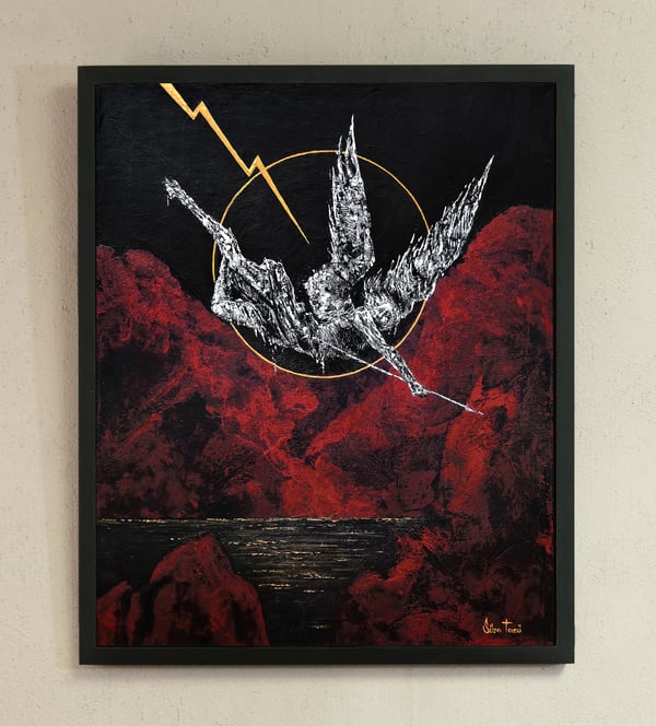 Image of ART PRINT "The Fall" Deluxe edition