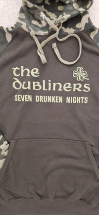 Image 2 of Dubliners Seven Drunken Nights camo hoodie