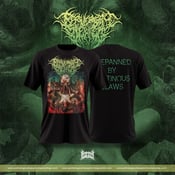 Image of Perversity Denied- Trepanned by Glutinous Claws T-SHIRT