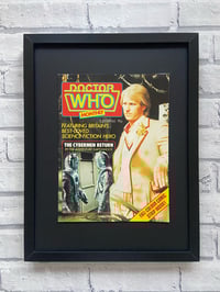 Image 1 of Doctor Who, framed complete vintage comic, No 66 July 1982
