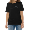 Cervino PULSE T-shirt in Cotone Organico Unisex Nero / white