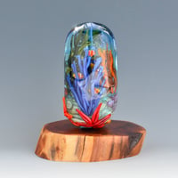Image 3 of XXXXL. Tropical Coral Reef Aquarium Sculpture Bead - Flameworked Glass