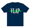 VLAP Radio Spell Out - T-Shirt - Navy