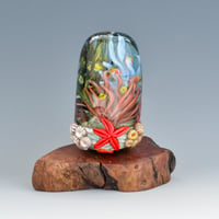 Image 2 of XXXL. Aquarium Coral Reef - Flamework Glass Sculpture
