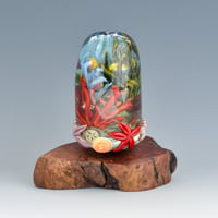 Image 4 of XXXL. Aquarium Coral Reef - Flamework Glass Sculpture