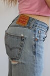 501 Distressed Levi's 