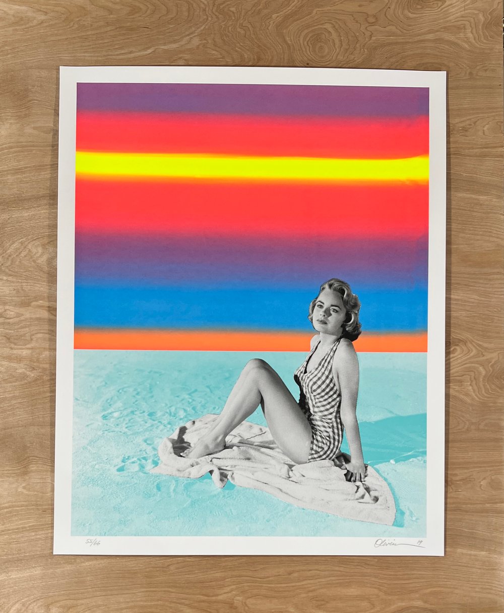 "Sunset" - Limited Edition Print #55/66