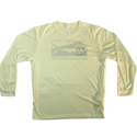 Swim Melbourne Masters SPF 50 Long Sleeve (Pale Yellow/Navy)