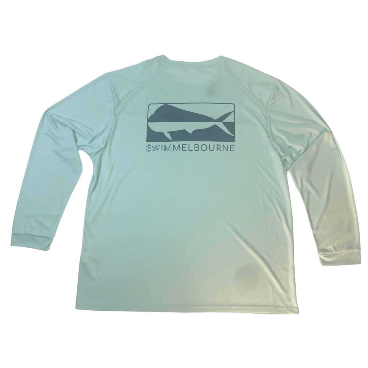 Swim Melbourne Masters SPF 50 Long Sleeve (Mint Green/Navy) Swim Melbourne Masters