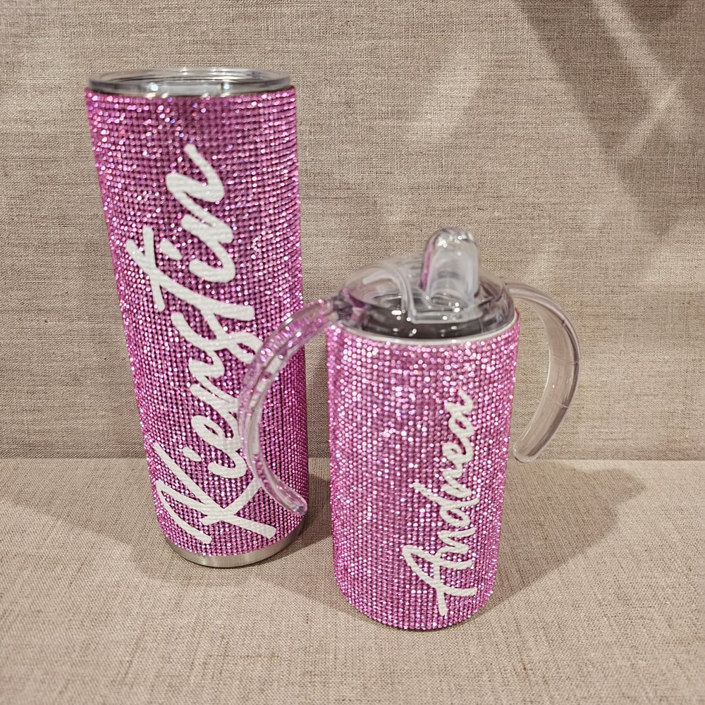 Mommy and Me Bling Tumblers 