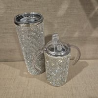 Image 2 of Mommy and Me Bling Tumblers 