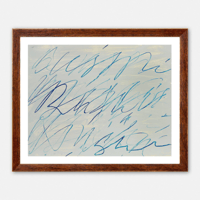 Image 1 of Cy Twombly - Untitled Roman Note 18, Fine Art Giclee Print, Abstract Poster