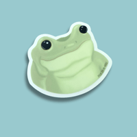 Image 2 of Frog Sticker