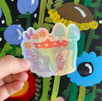Image 4 of Holographic Mushroom Sticker