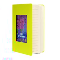 Image 2 of Time Is Now Hardcover Journal (Black, Blue, Turquoise, Gray, Lime)