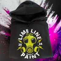 Image 2 of LiME LiNE Gas Mask Hoodie