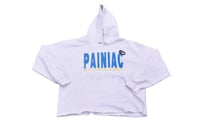 Image of Painiac hoodie white