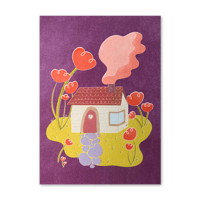 Image 1 of Cozy Cottage Print (Dark Version)