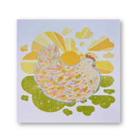 Image 1 of Spring Chicken Print