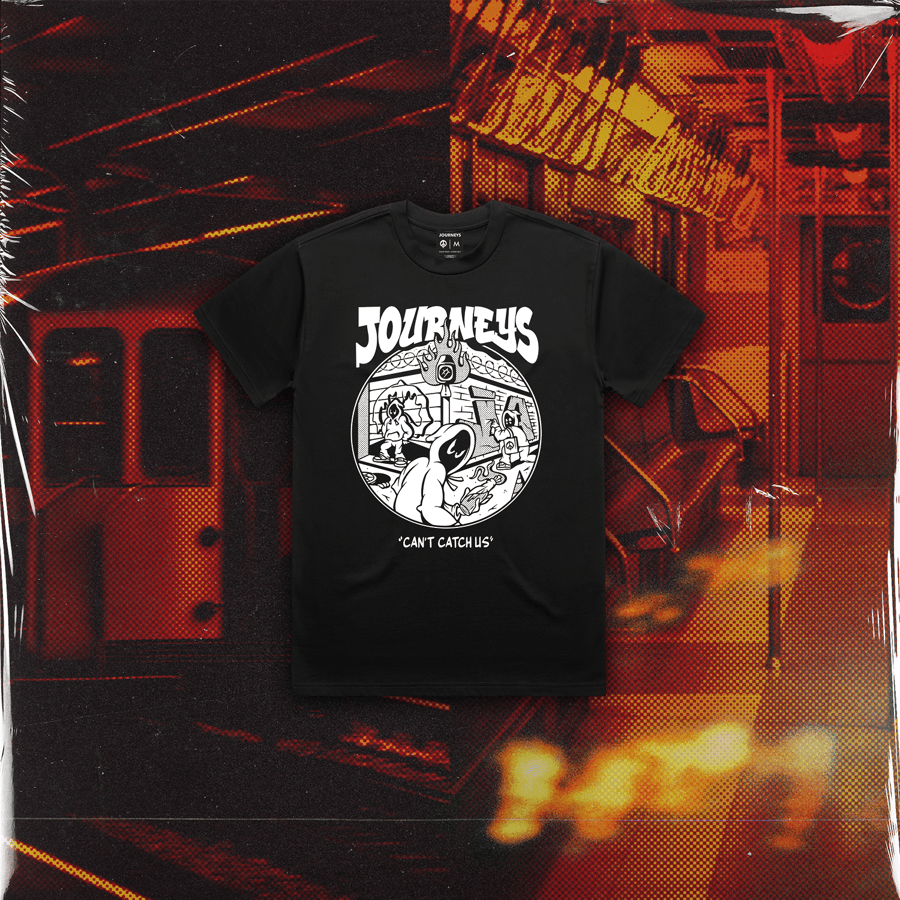Image of CAN’T CATCH US Tee - Black “PRE SALE”