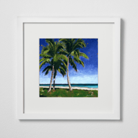 Image 4 of Palm Trees on Miami Beach-Fine Art Print