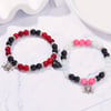 Spider Themed Matching Magnetic Bracelets For Couples