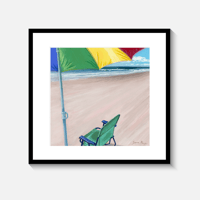 Image 3 of Umbrella on Cocoa Beach-Fine Art Print
