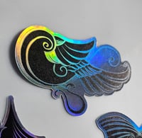 Image 2 of bird motif | sticker